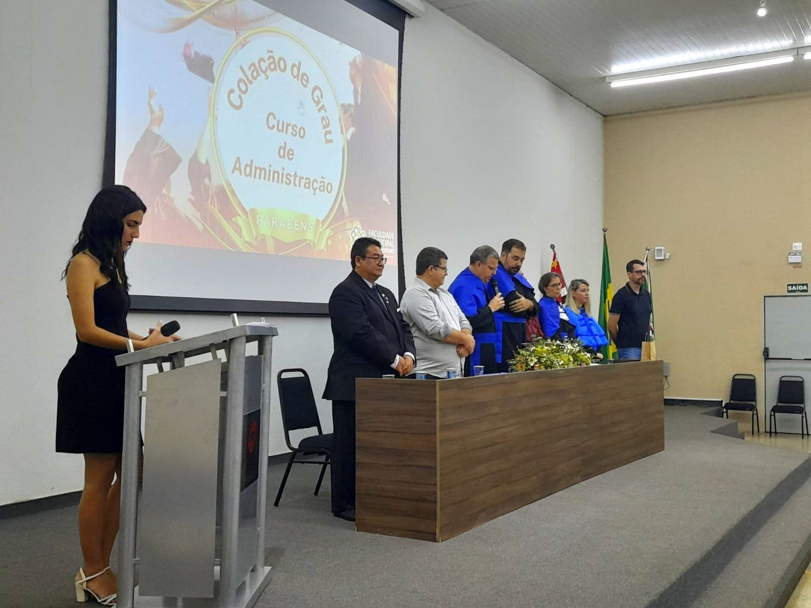 Formatura da 33ª turma de Administração